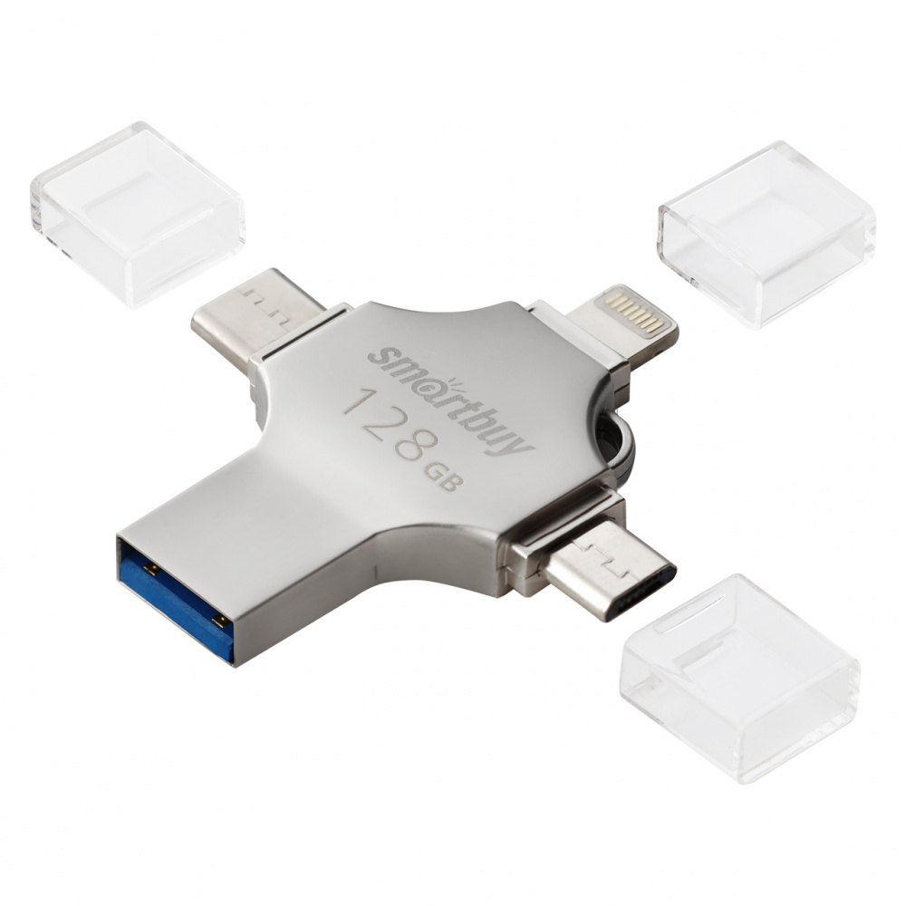 Smartbuy USB 3.0 Flash 128 Gb MC15 (Metal Quad)