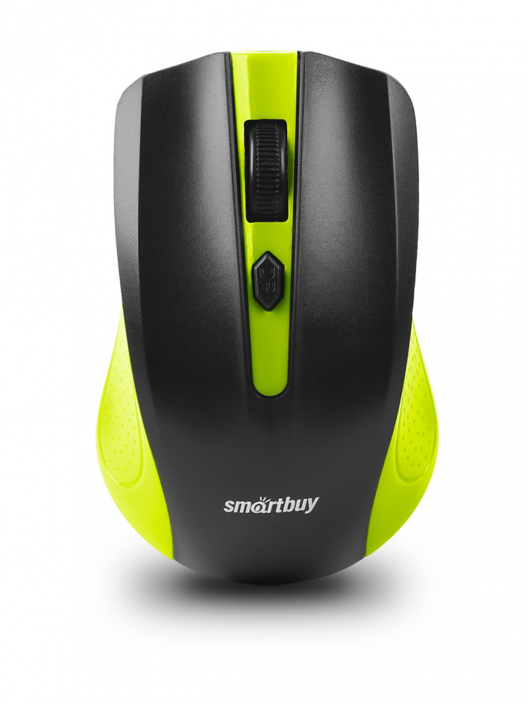Smartbuy мышь беспроводная 352AG, Зелено-черная