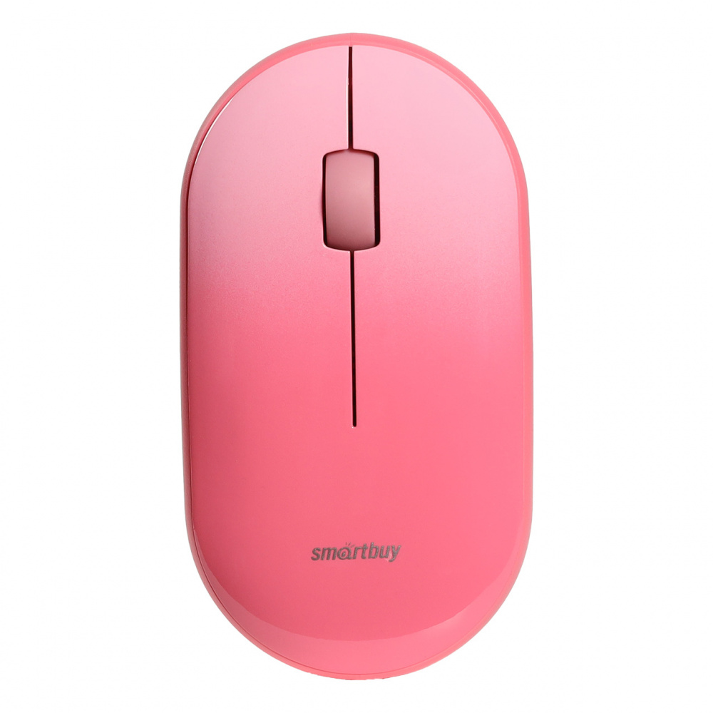 Smartbuy мышь беспроводная 266AG, Розовая, беззвучная
