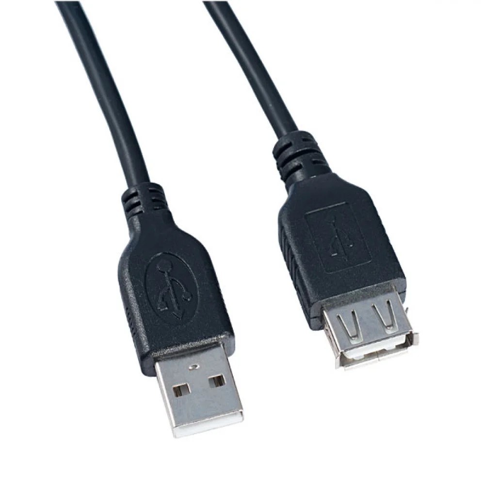 USB 2.0 удлинитель 1м, A (вилка) - A (розетка), Perfeo