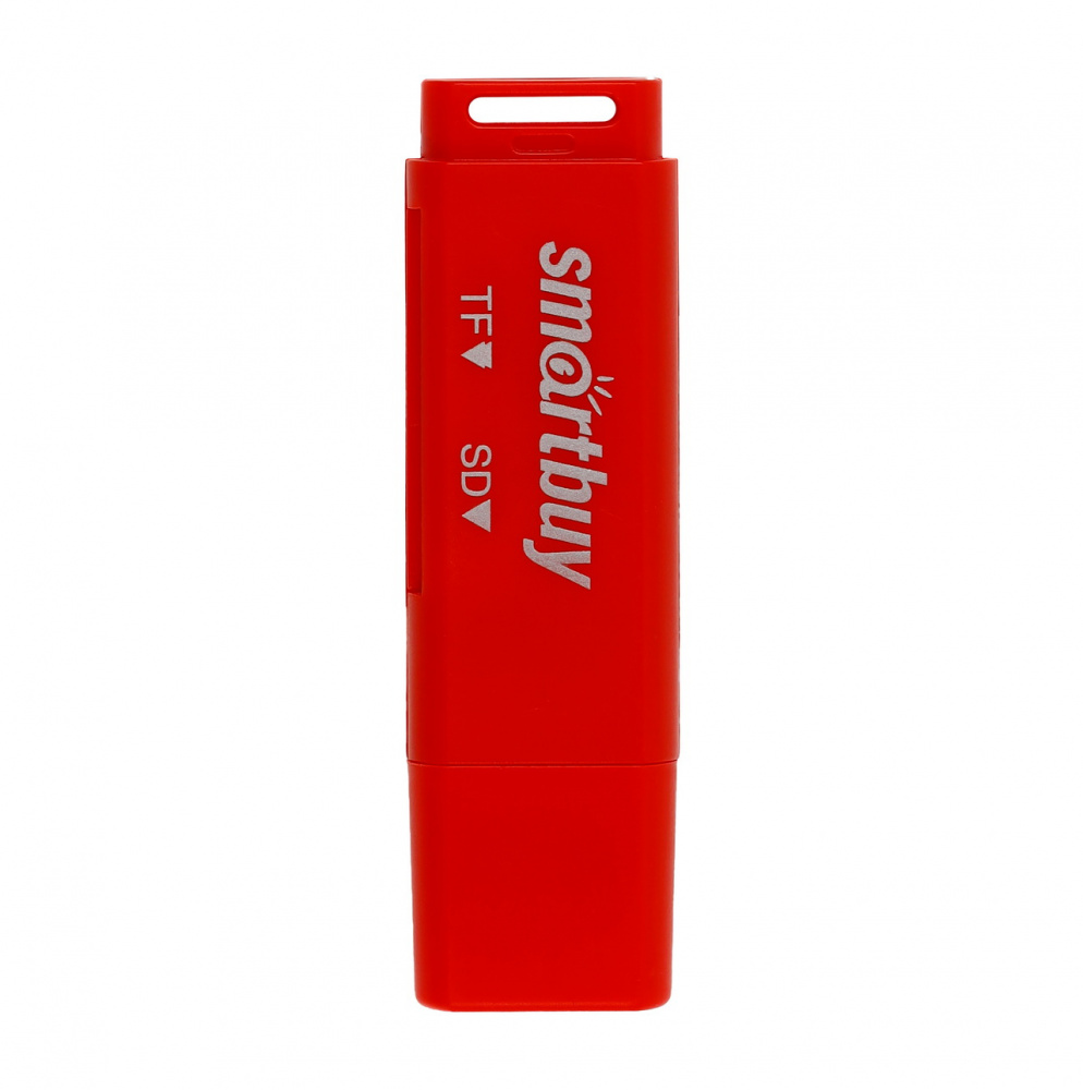 Smartbuy Card Reader USB 2.0 (SBR-715-R), красный
