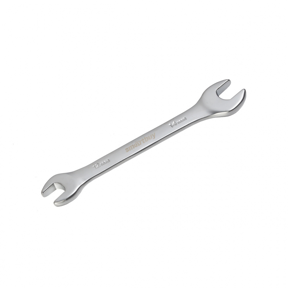 Ключ рожковый на 12 мм, 14 мм, хромированный, 40X, Smartbuy tools