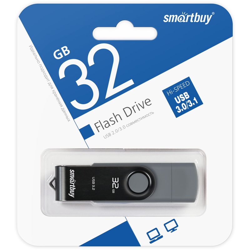 Smartbuy USB 3.1 Flash 32 Gb Twist Dual Type-C/USB