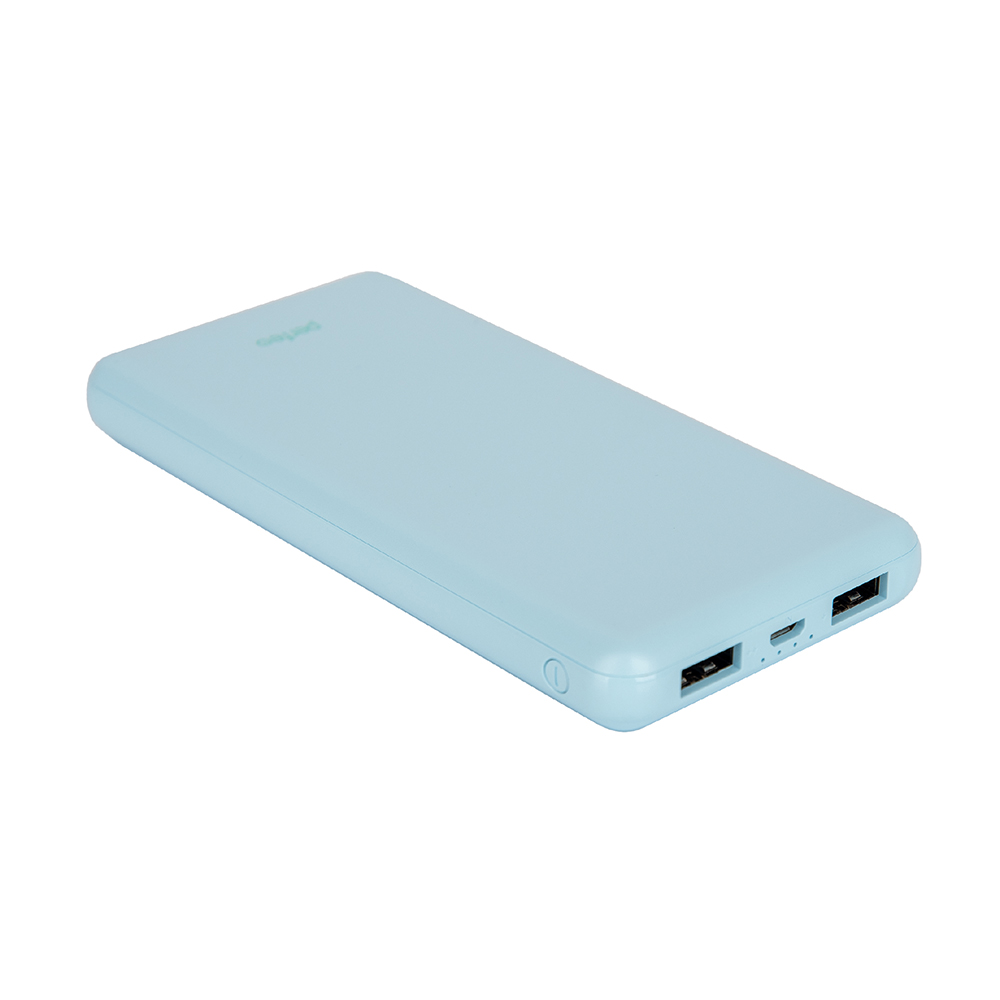 Perfeo внешний аккумулятор 10000 mAh Color Vibe, (Blue)