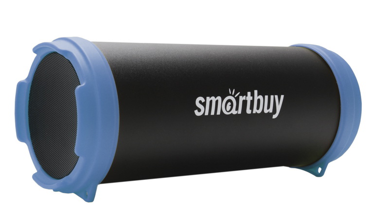 Портативная Bluetooth колонка Smartbuy TUBER MKII, 6Вт, черно/синяя  (SBS-4400)