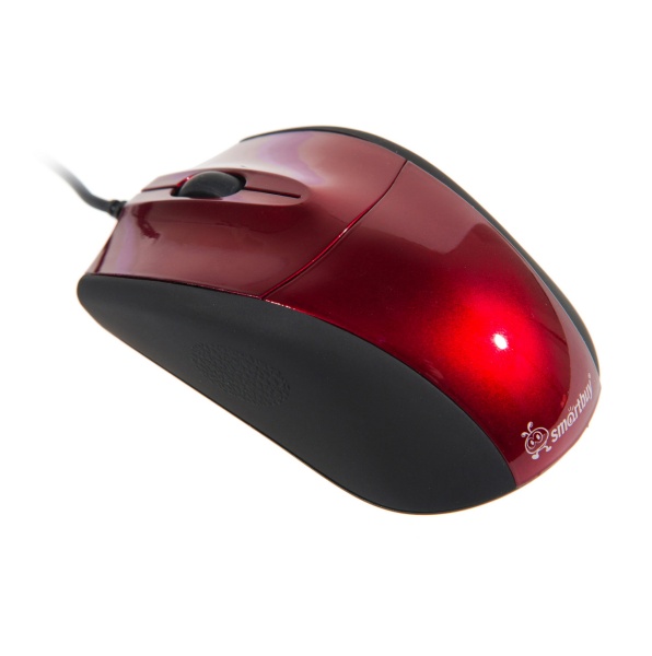 Smartbuy мышь проводная 325 красная, USB
