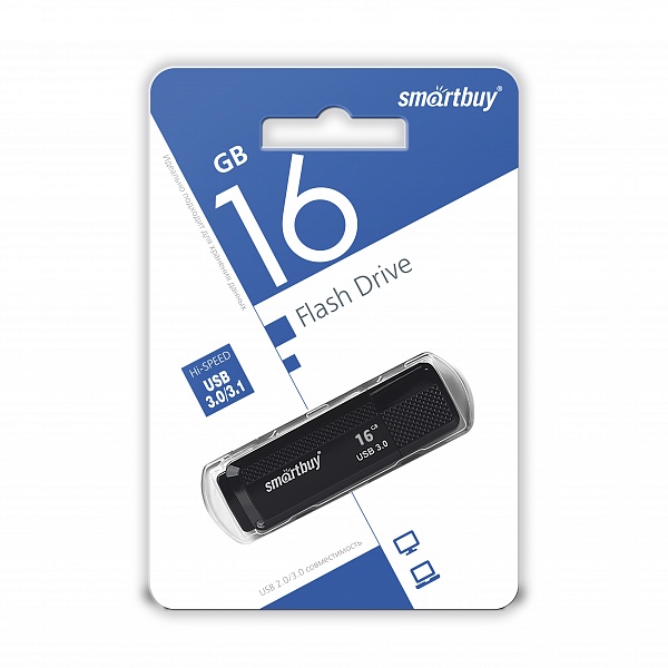 Smartbuy USB 3.1 Flash 16 Gb Dock (Black)