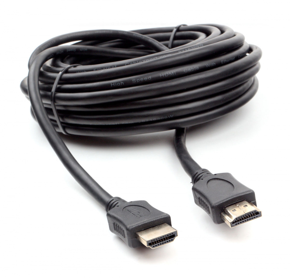 Кабель HDMI (вилка) - HDMI (вилка) 10 м, Cablexpert, ver.2.0