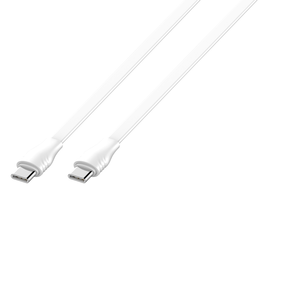 LDNIO кабель Type-C - Type-C, 1 м, LC131-C, белый