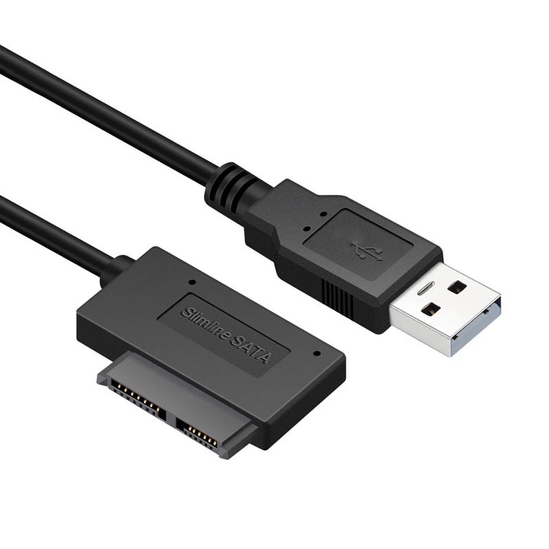 USB 3.0 адаптер-конвертер для miniSATA CD-DVD привода ноутбука