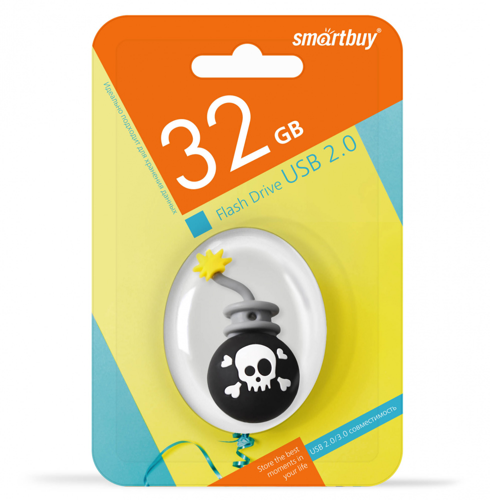 Smartbuy USB 2.0 Flash 32 Gb Wild Series Бомба