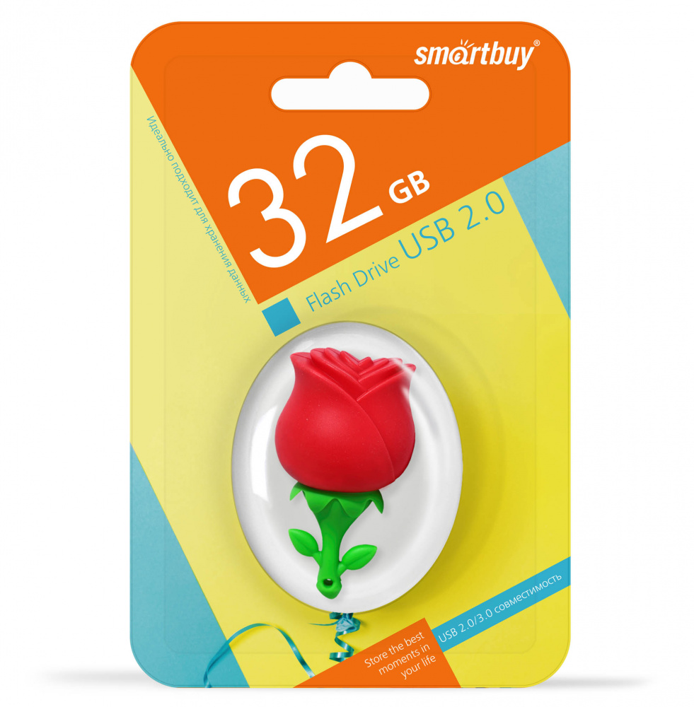 Smartbuy USB 2.0 Flash 32 Gb Wild Series Роза