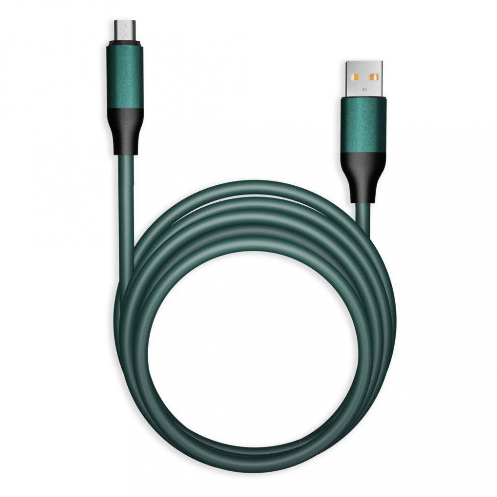 Smartbuy кабель micro USB, 1 м, Bold, мятный, TPE, супертолстый