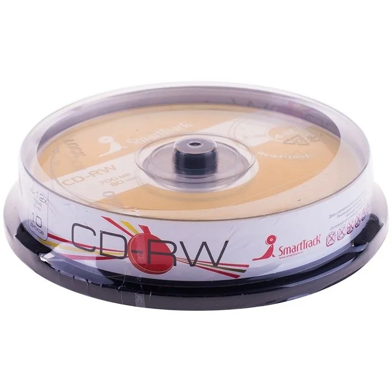 CD-RW SmartTrack (10 шт) CakeBox 4-12х