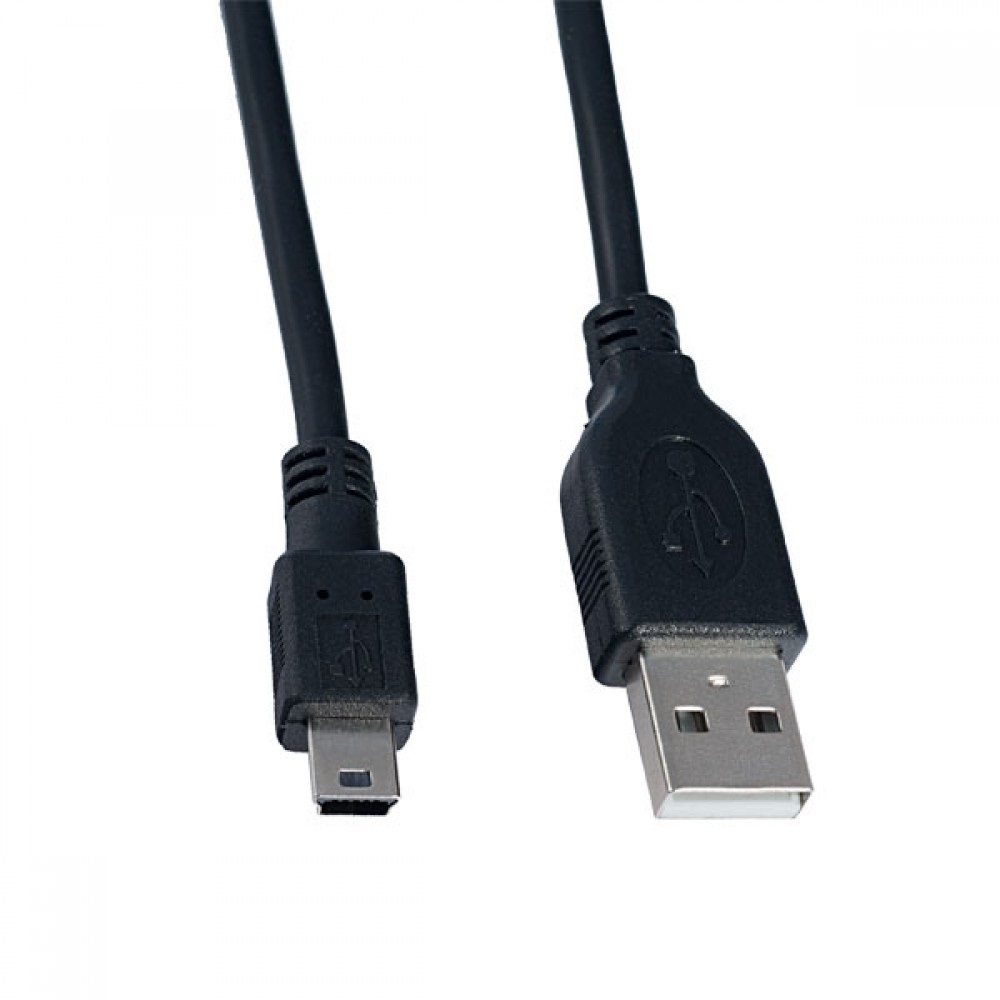 Perfeo mini USB кабель 5 м, черный