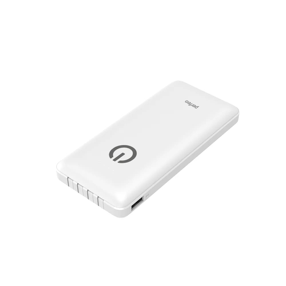 Perfeo внешний аккумулятор 10000 mAh Absolute, (White)