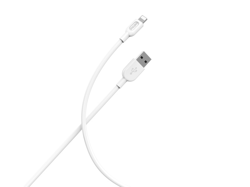 Smartbuy кабель Lightning - USB, 1 м, S01, белый