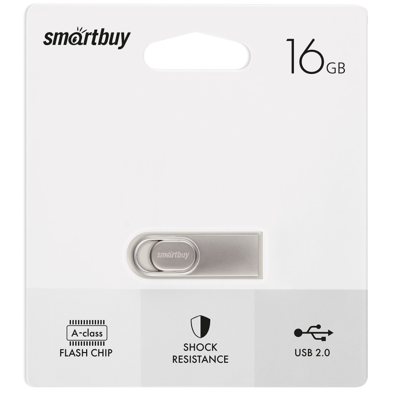 Smartbuy USB 2.0 Flash 16 Gb M3 Metal