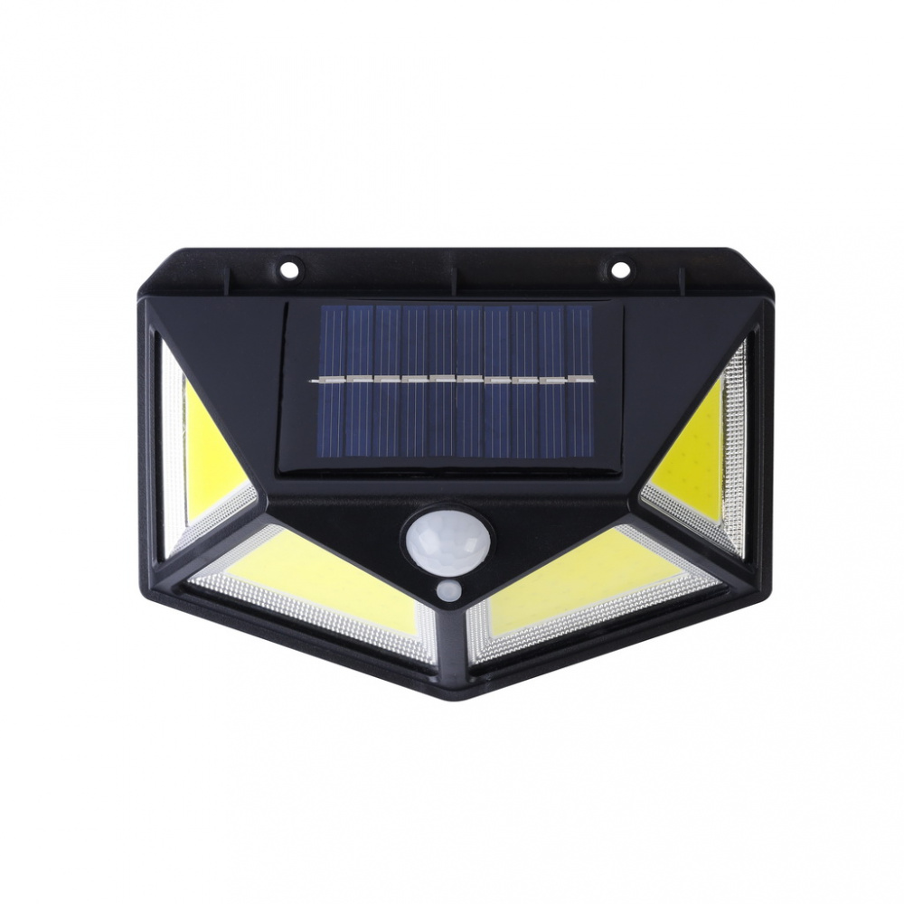 Smartbuy настенный светильник 10 Вт COB, солнечные батареи, датчик движения