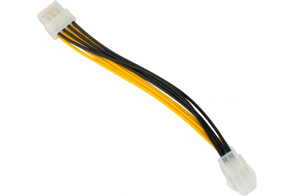 Удлинитель питания PCIe 8pin(M) - PCIe 4pin(F), Cablexpert (CC-PSU-84-20CM)