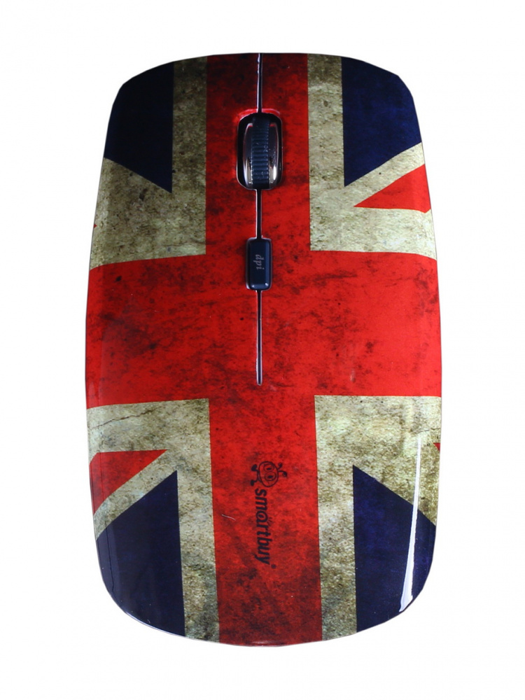 Smartbuy мышь беспроводная 327AG, Британский флаг