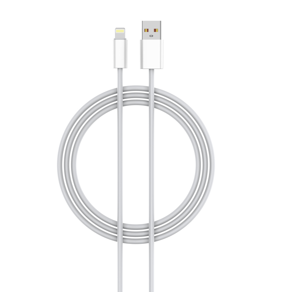 LDNIO кабель Lightning - USB, 1 м, LS891, белый