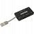 Smartbuy USB-Хаб 2.0 + Card Reader (SBRH-750-B) Combo, черный