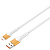 LDNIO кабель micro USB, 1 м, LS801, белый, силиконовый