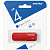 Smartbuy USB 2.0 Flash 4 Gb Clue (Red)