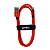 Perfeo кабель Lightning - USB, 1 м, I4309, красный, нейлон