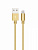 More Choice кабель Lightning - USB, 1 м, K31i, золотистый, металл