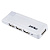 Perfeo USB-Хаб 2.0, 4 порта (PF-VI-H021 white), белый