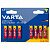 ЭП AA (LR6), Varta Longlife Max Power, алкалин, блистер, (упаковка 8/160)