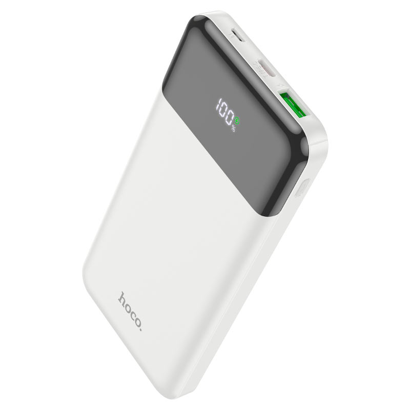 Hoco внешний аккумулятор 10000 mAh J102, (White)