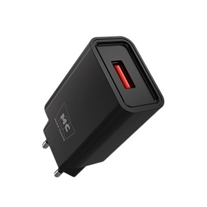 More Choice сетевое зарядное устройство NC07, 1 USB, с кабелем microUSB, черное
