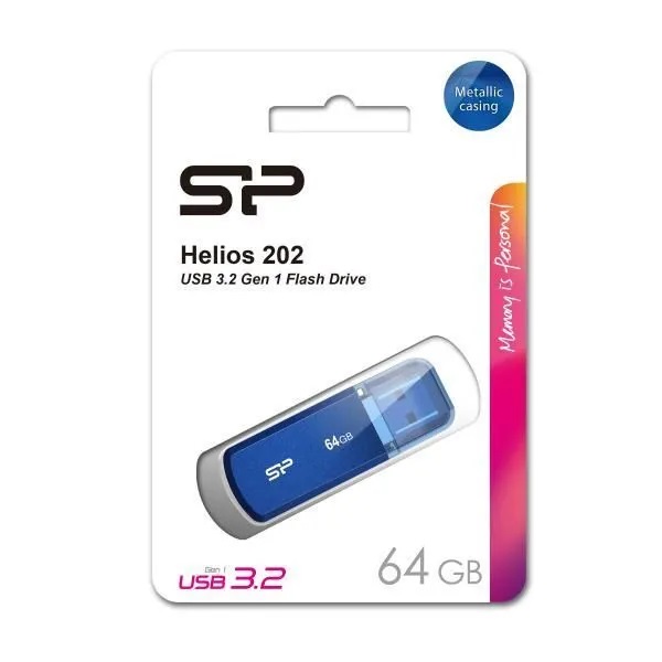 Silicon Power USB 3.2 Flash 64 Gb Helios 202 (Blue)
