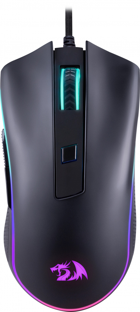 Redragon мышь проводная игровая Cypher, черная