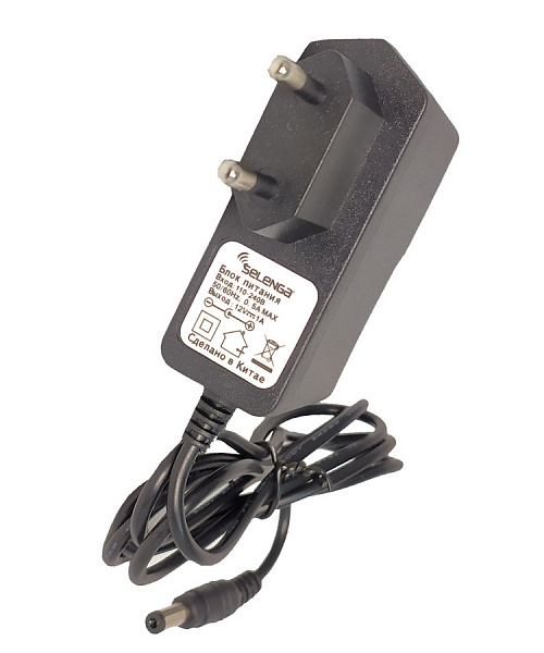 Selenga блок питания 12V/1A, (5.5×2.5/10 мм)