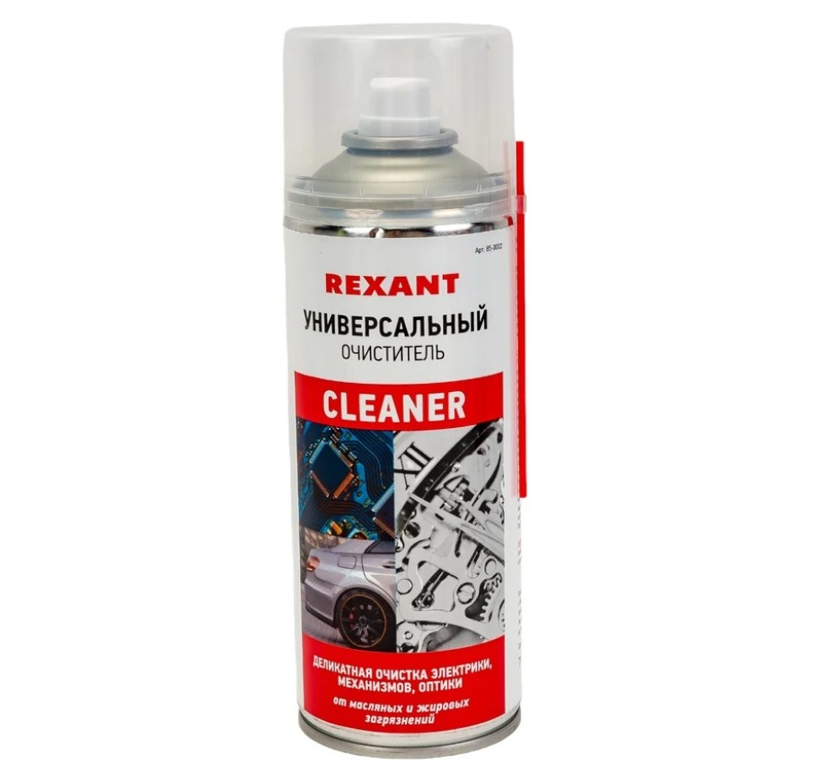 Rexant очиститель универсальный CLEANER ,400 мл, аэрозоль 