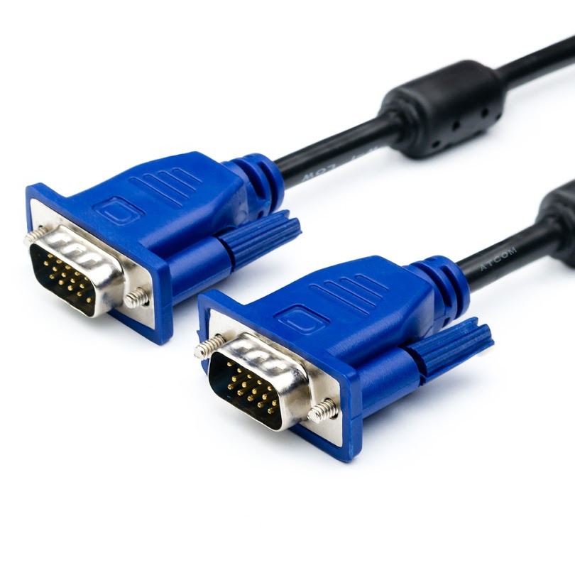 Кабель VGA (вилка) - VGA (вилка) 1.8 м, Noname