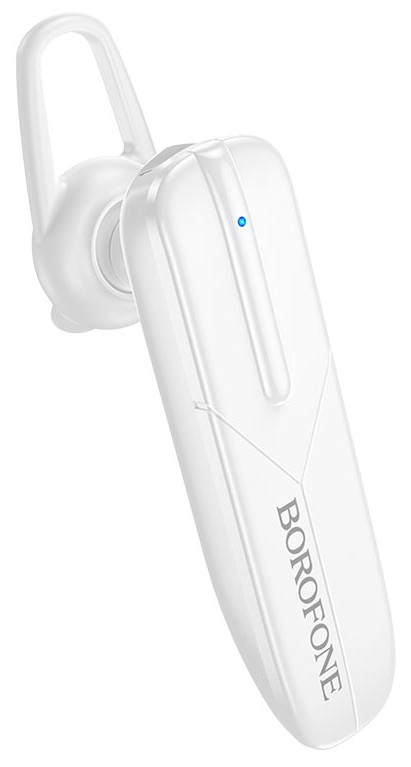 Borofone Bluetooth гарнитура BC36, белая, в одно ухо