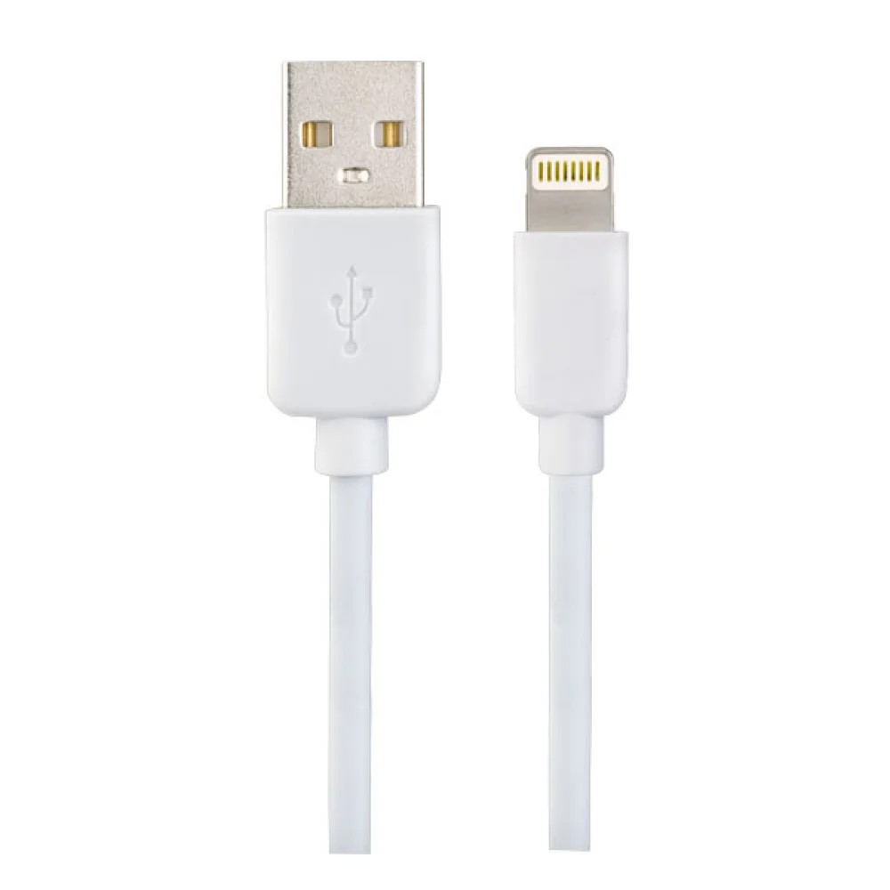Perfeo кабель Lightning - USB, 1 м, I4604, белый