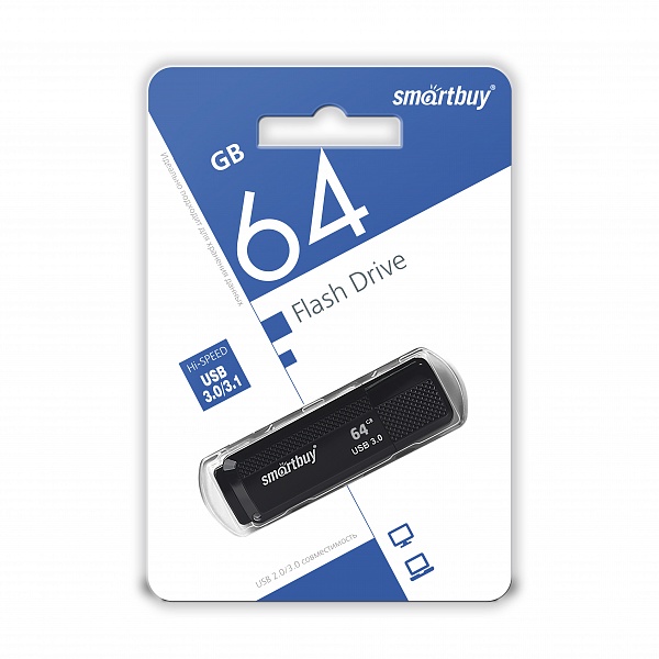 Smartbuy USB 3.1 Flash 64 Gb Dock (Black)