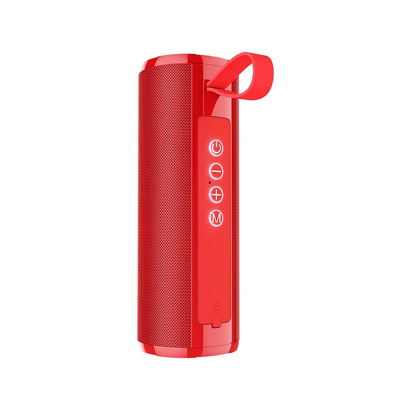 Портативная Bluetooth колонка Borofone BR1, BT 5.0, мощность 2*5Вт, 1200 mAh, красная (BR1)