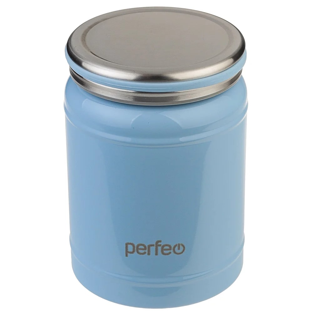 Perfeo термос для еды с широким горлом, объем 0,4 л., синий