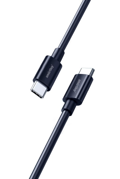 Smartbuy кабель Type-C - Type-C, 1 м, S73, черный