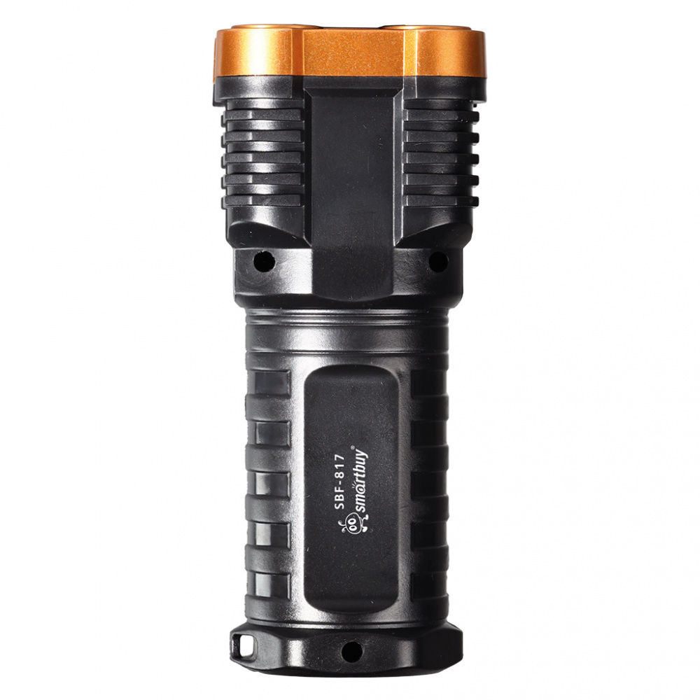 Smartbuy аккумуляторный светодиодный фонарь (SBF-817), 3Вт, 5 LED+COB, черный