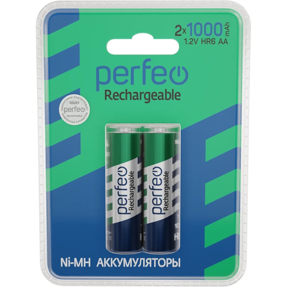 Аккумулятор AA 1000mAh Perfeo