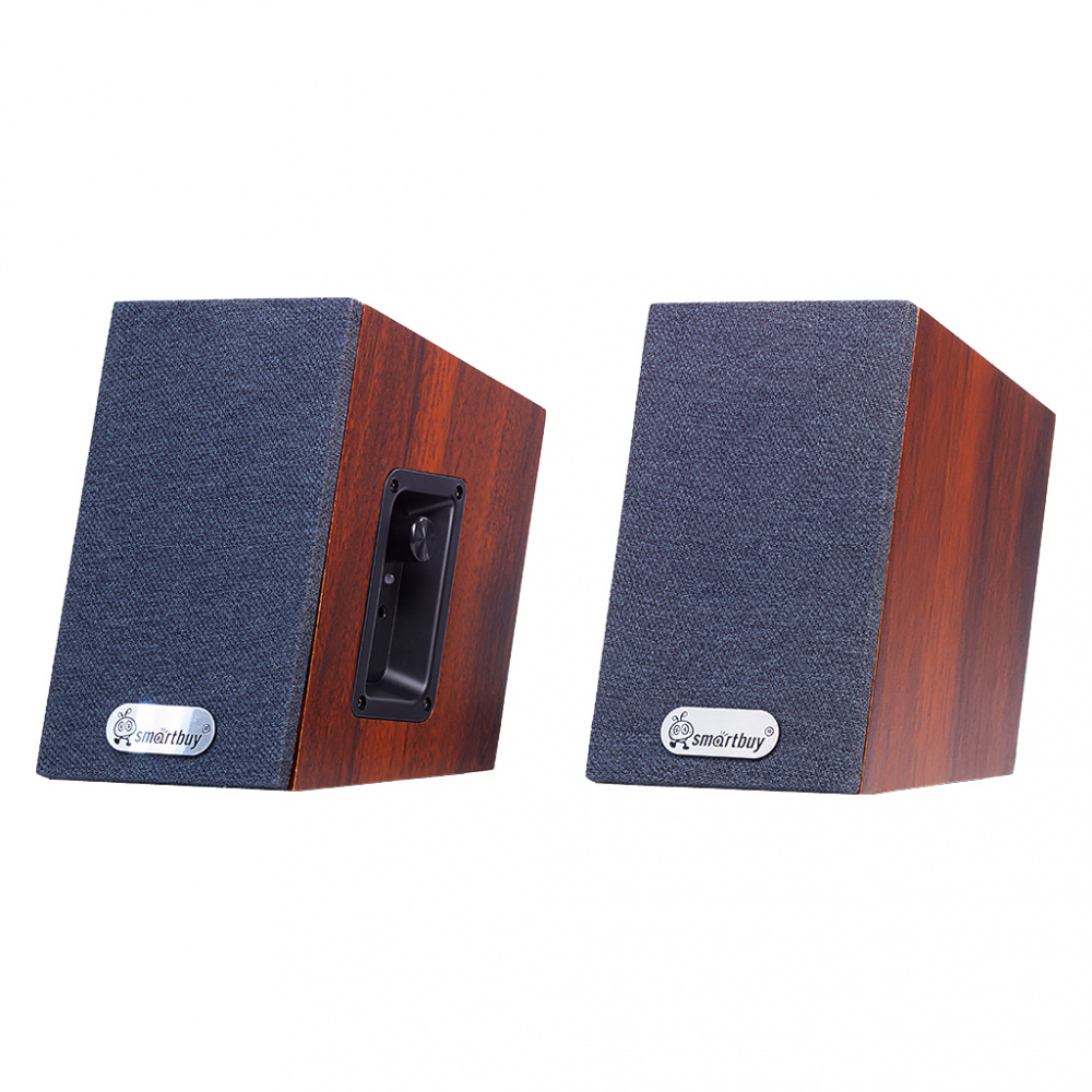 Smartbuy акустическая система 2.0 "FUSION 2", черная, 16 Вт, Bluetooth/3.5 мм