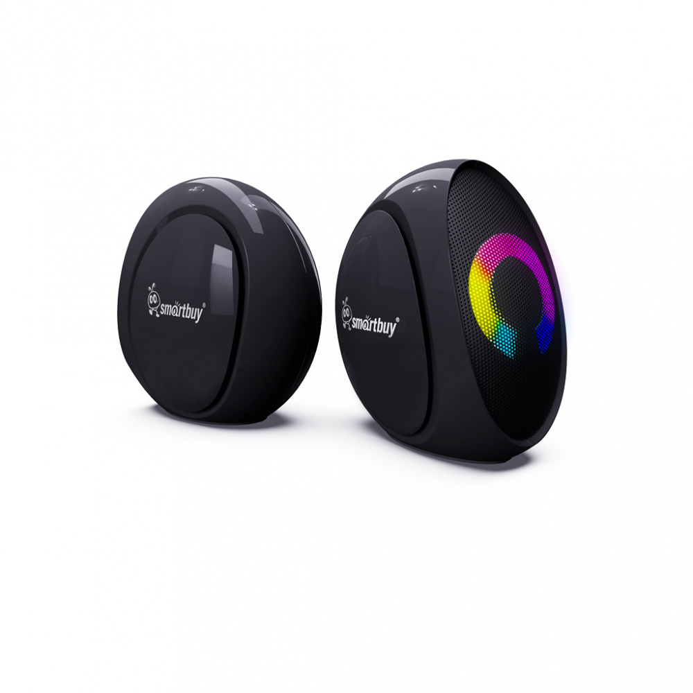 Smartbuy акустическая система 2.0 "DRIVE 2", черная, 6 Вт